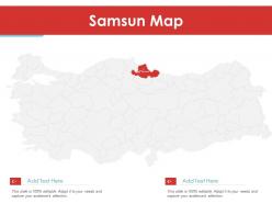 Samsun map powerpoint presentation ppt template