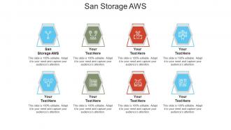 San storage aws ppt powerpoint presentation slides skills cpb