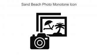 Sand Beach Photo Colored Icon In Powerpoint Pptx Png And Editable Eps Format