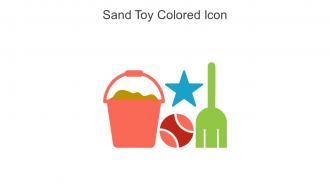 Sand Toy Colored Icon In Powerpoint Pptx Png And Editable Eps Format