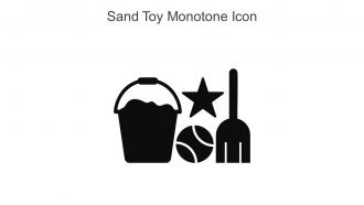 Sand Toy Monotone Icon In Powerpoint Pptx Png And Editable Eps Format