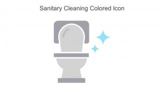 Sanitary Cleaning Colored Icon In Powerpoint Pptx Png And Editable Eps Format