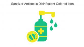 Sanitizer Antiseptic Disinfectant Colored Icon In Powerpoint Pptx Png And Editable Eps Format