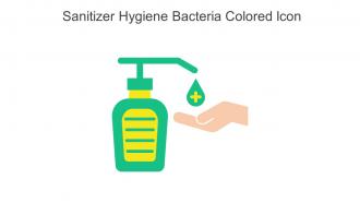 Sanitizer Hygiene Bacteria Colored Icon In Powerpoint Pptx Png And Editable Eps Format