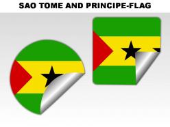 Sao tome and principe country powerpoint flags