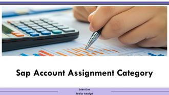 Sap Account Assignment Category PPT Sample ACP
