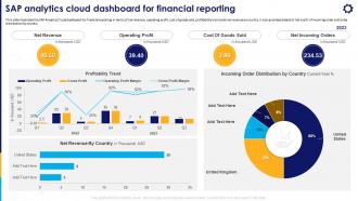 SAP Analytics Cloud Dashboard For Financial Reporting Strategic Business Planning