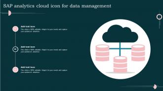 Sap Analytics Cloud Icon For Data Management