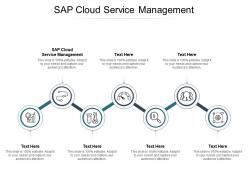Sap cloud service management ppt powerpoint presentation layouts templates cpb