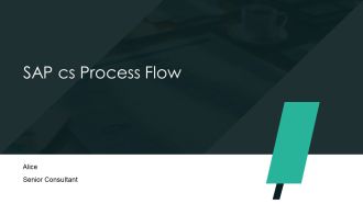 Sap Cs Process Flow PPT Demonstration ACP