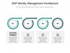 Sap identity management architecture ppt powerpoint presentation file formats cpb