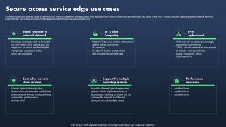 Sase Model Secure Access Service Edge Use Cases