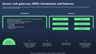 Sase Model Secure Web Gateway SWG Introduction And Features