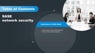 SASE Network Security Powerpoint Presentation Slides Best Researched