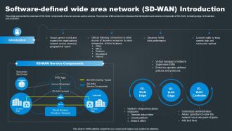SASE Network Security Software Defined Wide Area Network SD WAN Introduction