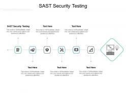 Sast security testing ppt powerpoint presentation inspiration ideas cpb