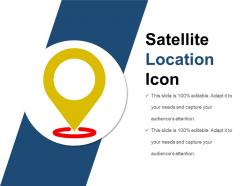 Satellite Location Icon Powerpoint Guide