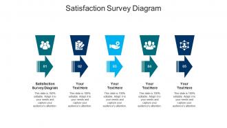 Satisfaction survey diagram ppt powerpoint presentation professional slideshow cpb