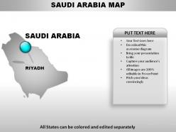 Saudi arabia country powerpoint maps