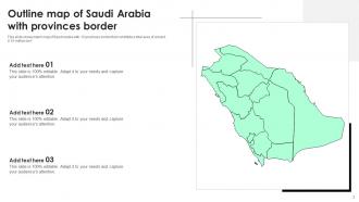 Saudi Arabia Maps Powerpoint PPT Template Bundles Colorful Slides