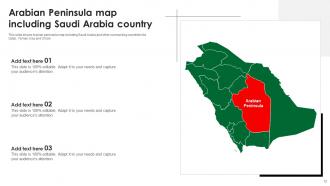 Saudi Arabia Maps Powerpoint PPT Template Bundles Graphical Slides