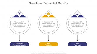 Sauerkraut Fermented Benefits In Powerpoint And Google Slides Cpb
