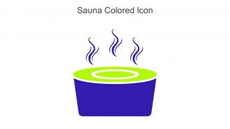 Sauna Colored Icon In Powerpoint Pptx Png And Editable Eps Format