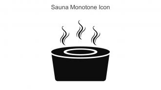 Sauna Monotone Icon In Powerpoint Pptx Png And Editable Eps Format