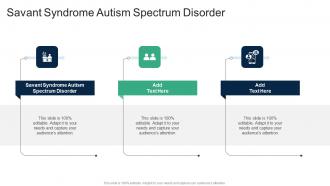 Savant Syndrome Autism Spectrum Disorder In Powerpoint And Google Slides Cpb