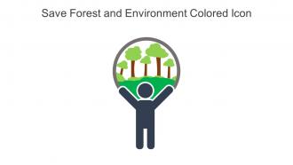 Save Forest And Environment Colored Icon In Powerpoint Pptx Png And Editable Eps Format