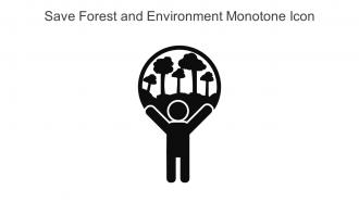 Save Forest And Environment Monotone Icon In Powerpoint Pptx Png And Editable Eps Format