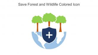 Save Forest And Wildlife Colored Icon In Powerpoint Pptx Png And Editable Eps Format