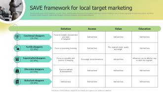 Save Framework For Local Target Marketing Selecting Target Markets And Target Market Strategies