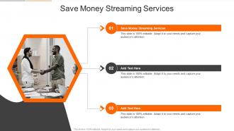 Save Money Streaming Services In Powerpoint And Google Slides Cpb