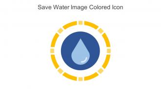 Save Water Image Colored Icon In Powerpoint Pptx Png And Editable Eps Format