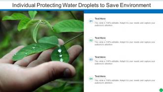 Save Water Powerpoint Ppt Template Bundles