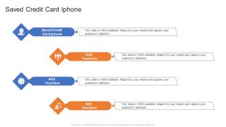 Saved Credit Card Iphone In Powerpoint And Google Slides Cpb