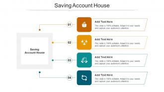 Saving Account House Ppt Powerpoint Presentation Gallery Objects Cpb