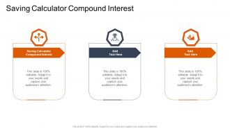 Saving Calculator Compound Interest In Powerpoint And Google Slides Cpb