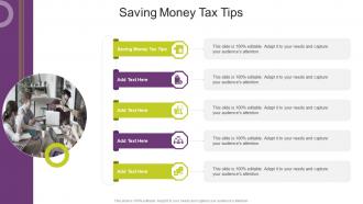 Saving Money Tax Tips In Powerpoint And Google Slides Cpb
