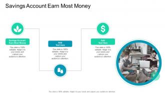 Savings Account Earn Most Money In Powerpoint And Google Slides Cpb