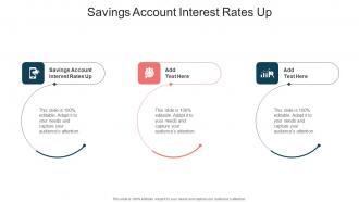 Savings Account Interest Rates Up In Powerpoint And Google Slides Cpb