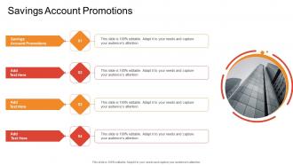 Savings Account Promotions In Powerpoint And Google Slides Cpb