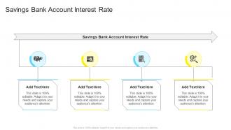 Savings Bank Account Interest Rate In Powerpoint And Google Slides Cpb