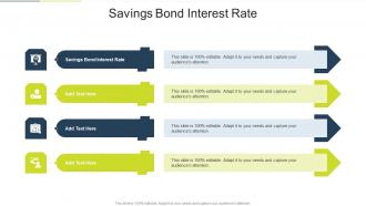 Savings Bond Interest Rate In Powerpoint And Google Slides Cpb