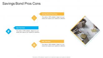 Savings Bond Pros Cons In Powerpoint And Google Slides Cpb