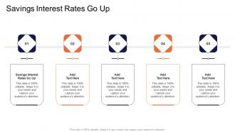 Savings Interest Rates Go Up In Powerpoint And Google Slides Cpb