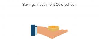 Savings Investment Colored Icon In Powerpoint Pptx Png And Editable Eps Format