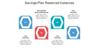 Savings plan reserved instances ppt powerpoint presentation show slide download cpb