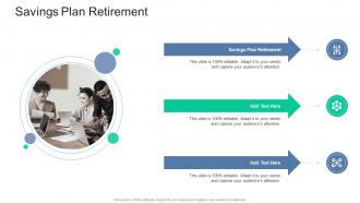 Savings Plan Retirement In Powerpoint And Google Slides Cpb
